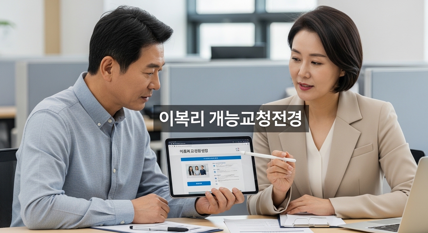 중장년 경력지원제 신청방법 모바일 1분 컷으로 쉽게 정리